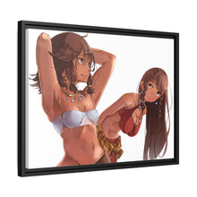 Load image into Gallery viewer, Tiona and Tione Canvas Framed Art Print
