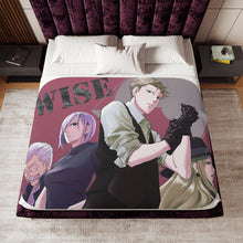 Load image into Gallery viewer, Anime Spy x Family Sherpa Blanket
