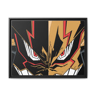 Gurren Lagann Kittan Bachika Canvas Framed Art Print