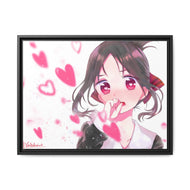 Kaguya Shinomiya Canvas Framed Art Print