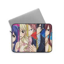 Load image into Gallery viewer, Fairy Tail Natsu Dragneel, Erza Scarlet, Gray Fullbuster, Lucy Heartfilia, Wendy Marvell Laptop Sleeve

