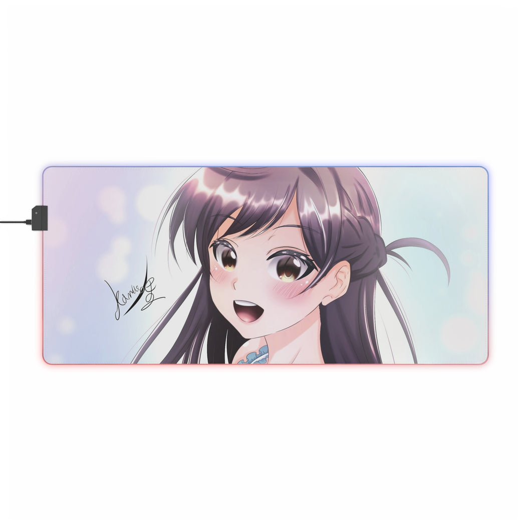Rent-A-Girlfriend RGB LED Mouse Pad (Desk Mat)