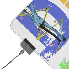 Load image into Gallery viewer, Durarara!! Izaya Orihara, Shizuo Heiwajima, Celty Sturluson, Masaomi Kida, Anri Sonohara RGB LED Mouse Pad (Desk Mat)
