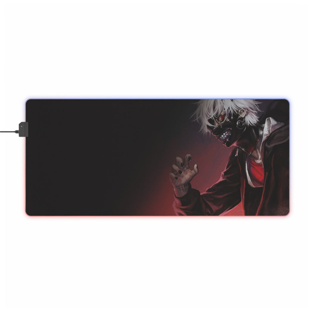 Ken Kaneki - Mask RGB LED Mouse Pad (Desk Mat)