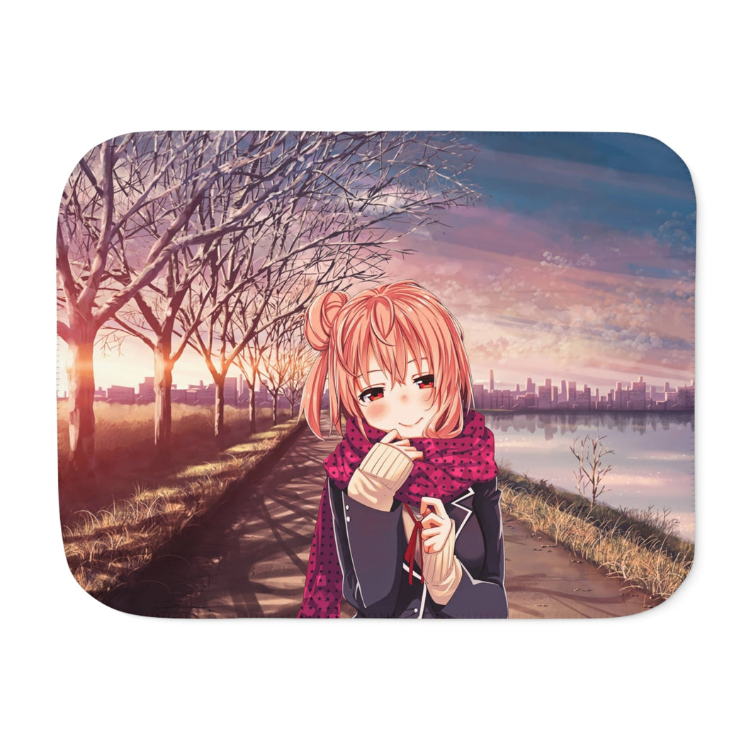 My Teen Romantic Comedy SNAFU Yui Yuigahama Sherpa Blanket