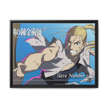 Load image into Gallery viewer, Anime FullMetal Alchemistr Canvas Framed Art Print
