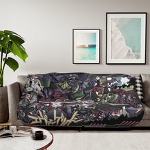 Load image into Gallery viewer, Anime Neon Genesis Evangelion Sherpa Blanket
