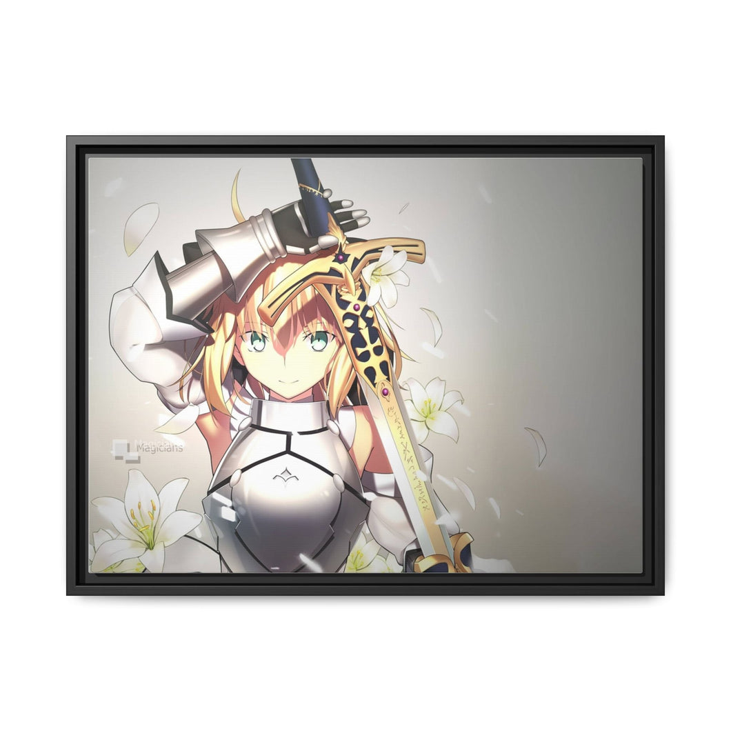 Anime Fate/Stay Night Canvas Framed Art Print