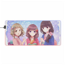 Load image into Gallery viewer, Anime Just Because! RGB LED Mouse Pad (Desk Mat)
