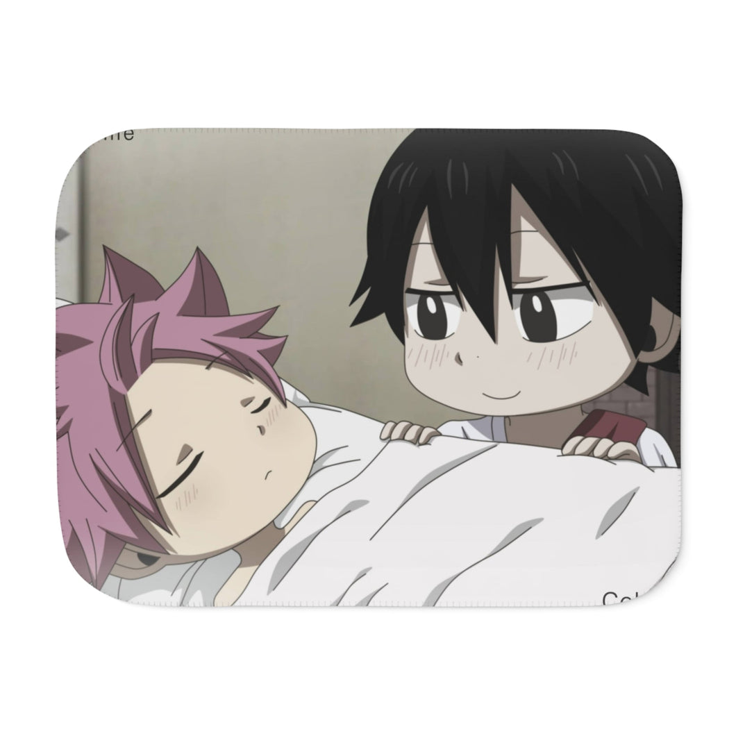 Fairy Tail Natsu Dragneel Sherpa Blanket