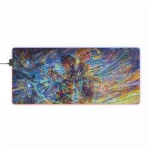 Load image into Gallery viewer, My Hero Academia Izuku Midoriya, All Might RGB LED Mouse Pad (Desk Mat)
