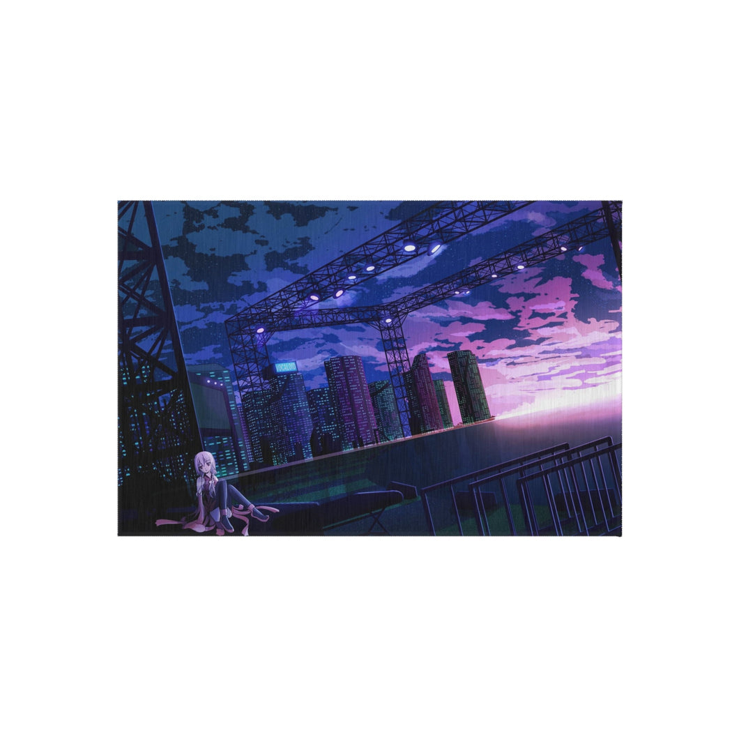 Guilty Crown Inori Yuzuriha Rug