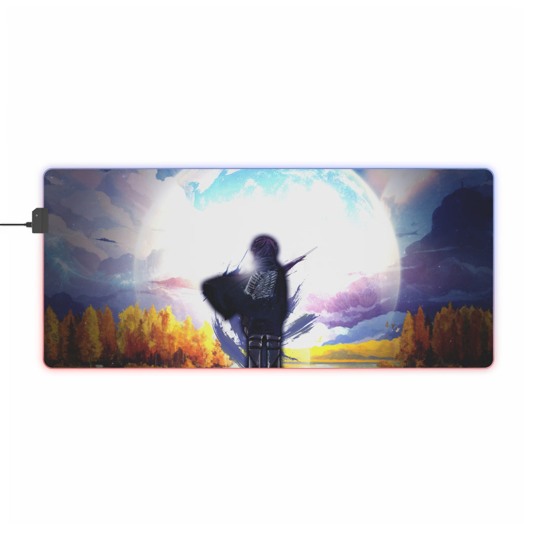 Anime Attack On Titan RGB LED Mouse Pad (Desk Mat)