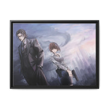 Load image into Gallery viewer, Akane Tsunemori with the the villain Canvas Framed Art Print
