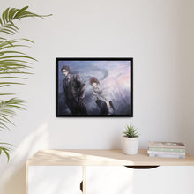 Load image into Gallery viewer, Akane Tsunemori with the the villain Canvas Framed Art Print
