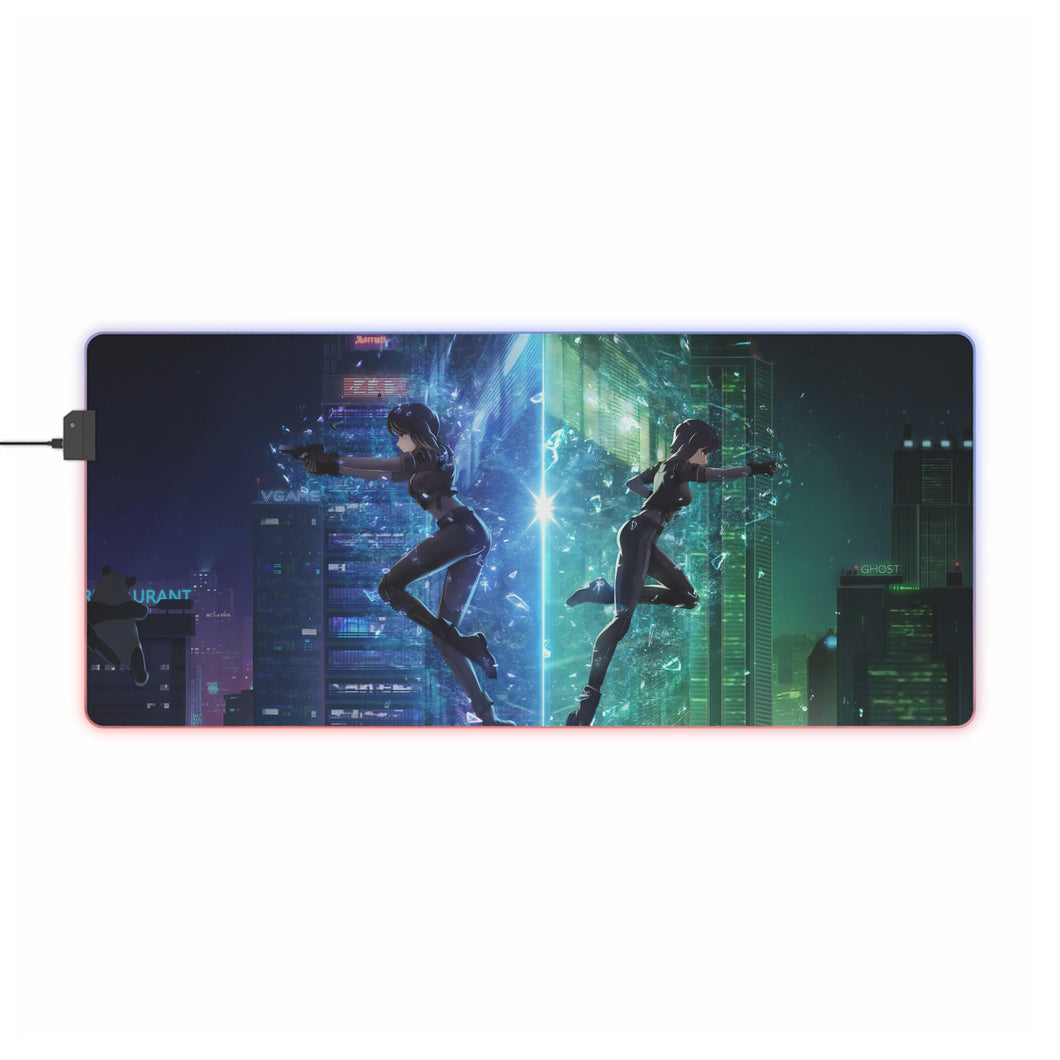 Ghost In The Shell RGB LED Mouse Pad (Desk Mat)