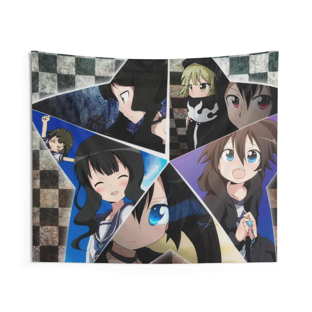 Black Rock Shooter Indoor Wall Tapestry