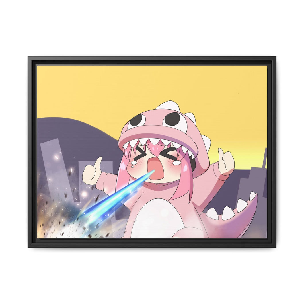 Hitori Gotou Canvas Framed Art Print