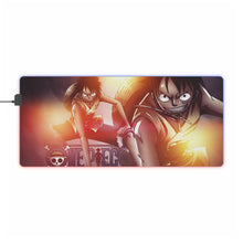 Load image into Gallery viewer, Monkey D. Luffy RGB LED Mouse Pad (Desk Mat)
