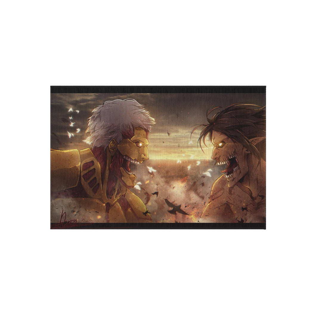 Anime Attack On Titan Rug