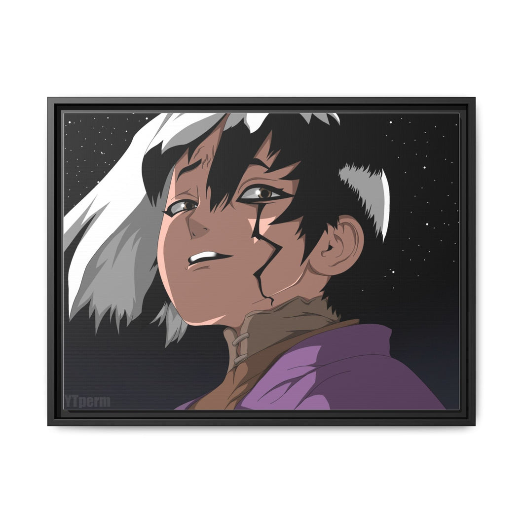 Anime Dr. Stone Canvas Framed Art Print