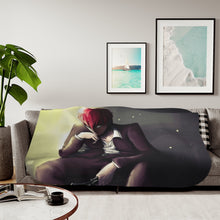 Load image into Gallery viewer, Assassination Classroom Karma Akabane Sherpa Blanket
