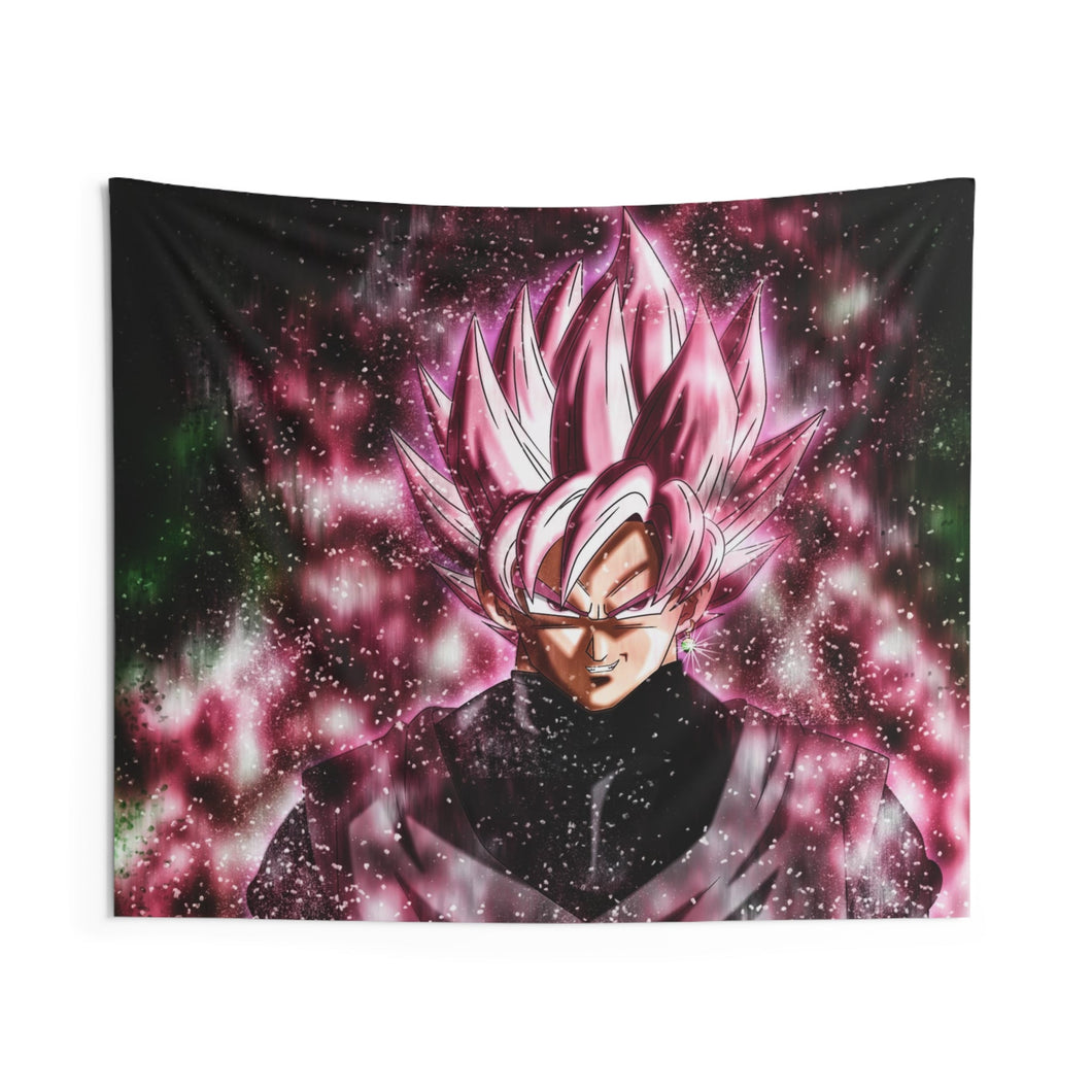 SSR Black Indoor Wall Tapestry