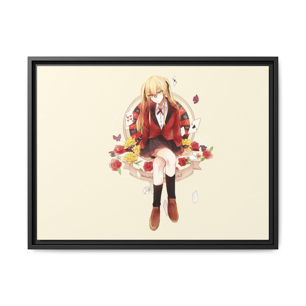 Kakegurui Canvas Framed Art Print