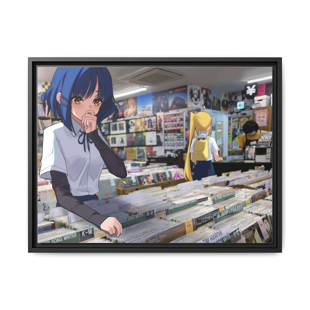 Bocchi the Rock Canvas Framed Art Print
