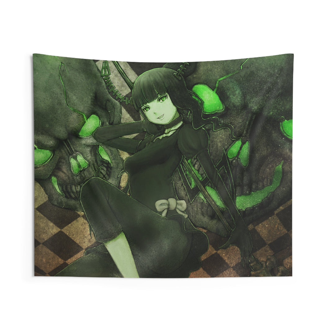 Black Rock Shooter Indoor Wall Tapestry