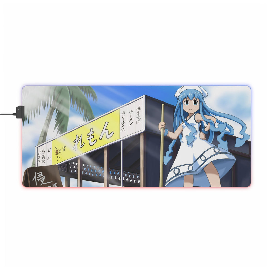 Squid Girl RGB LED Mouse Pad (Desk Mat)