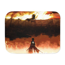 Load image into Gallery viewer, Shingeki no Kyojin - The Wall Sherpa Blanket
