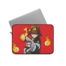 Load image into Gallery viewer, Fire Force Shinra Kusakabe Laptop Sleeve

