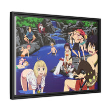 Load image into Gallery viewer, Blue Exorcist Canvas Framed Art Print
