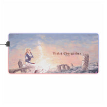 Load image into Gallery viewer, Violet Evergarden RGB LED Mouse Pad (Desk Mat)
