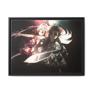 Sword Art Online Asuna Yuuki Canvas Framed Art Print