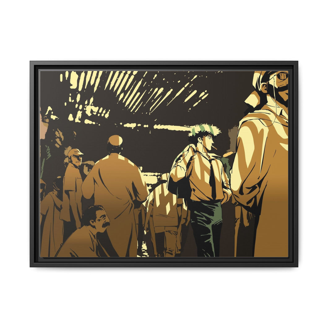 Anime Cowboy Bebop Canvas Framed Art Print