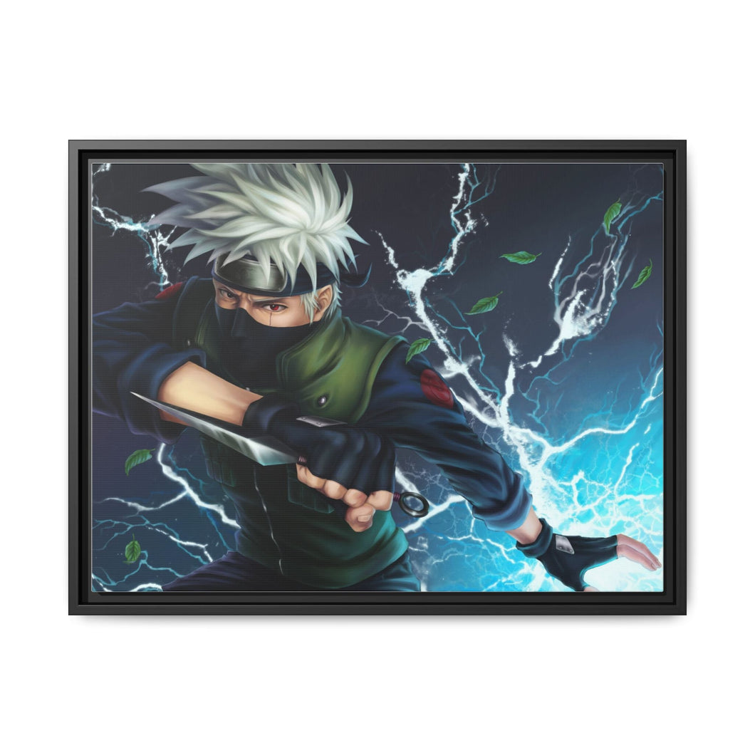 Kakashi Hatake Canvas Framed Art Print
