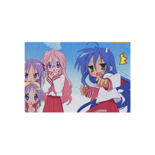 Load image into Gallery viewer, Lucky Star Konata Izumi, Kagami Hiiragi, Tsukasa Hiiragi, Miyuki Takara Rug
