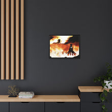 Load image into Gallery viewer, Anime Attack On Titan Canvas Framed Art Print
