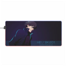 Load image into Gallery viewer, Darker Than Black Hei RGB LED Mouse Pad (Desk Mat)
