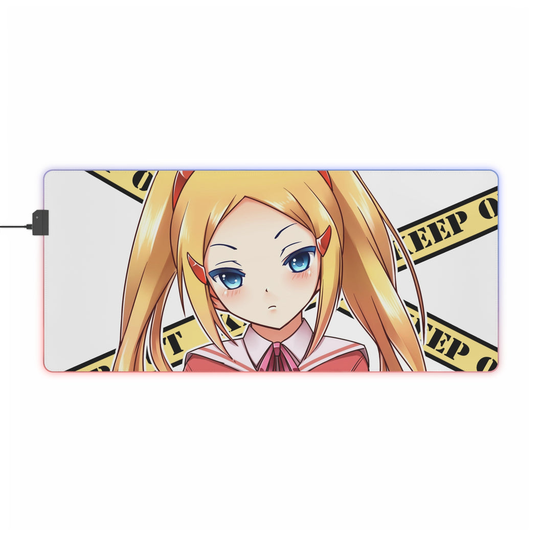 The World God Only Knows Mio Aoyama RGB LED Mouse Pad (Desk Mat)