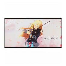 Load image into Gallery viewer, Anime Your Lie in April Mouse Pad (Desk Mat)
