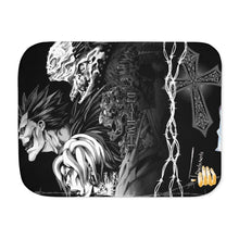 Load image into Gallery viewer, Light Yagami Sherpa Blanket
