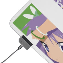 Load image into Gallery viewer, Lucky Star Konata Izumi, Kagami Hiiragi, Tsukasa Hiiragi, Miyuki Takara RGB LED Mouse Pad (Desk Mat)
