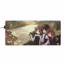 Load image into Gallery viewer, The Melancholy Of Haruhi Suzumiya RGB LED Mouse Pad (Desk Mat)
