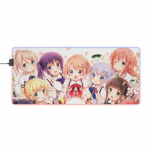 Load image into Gallery viewer, Is the Order a Rabbit? RGB LED Mouse Pad (Desk Mat)

