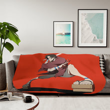 Load image into Gallery viewer, Anime Samurai Champloo Sherpa Blanket
