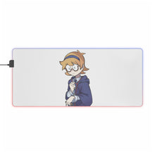 Load image into Gallery viewer, Little Witch Academia Computer Keyboard Pad, Lotte Yanson RGB LED Mouse Pad (Desk Mat)
