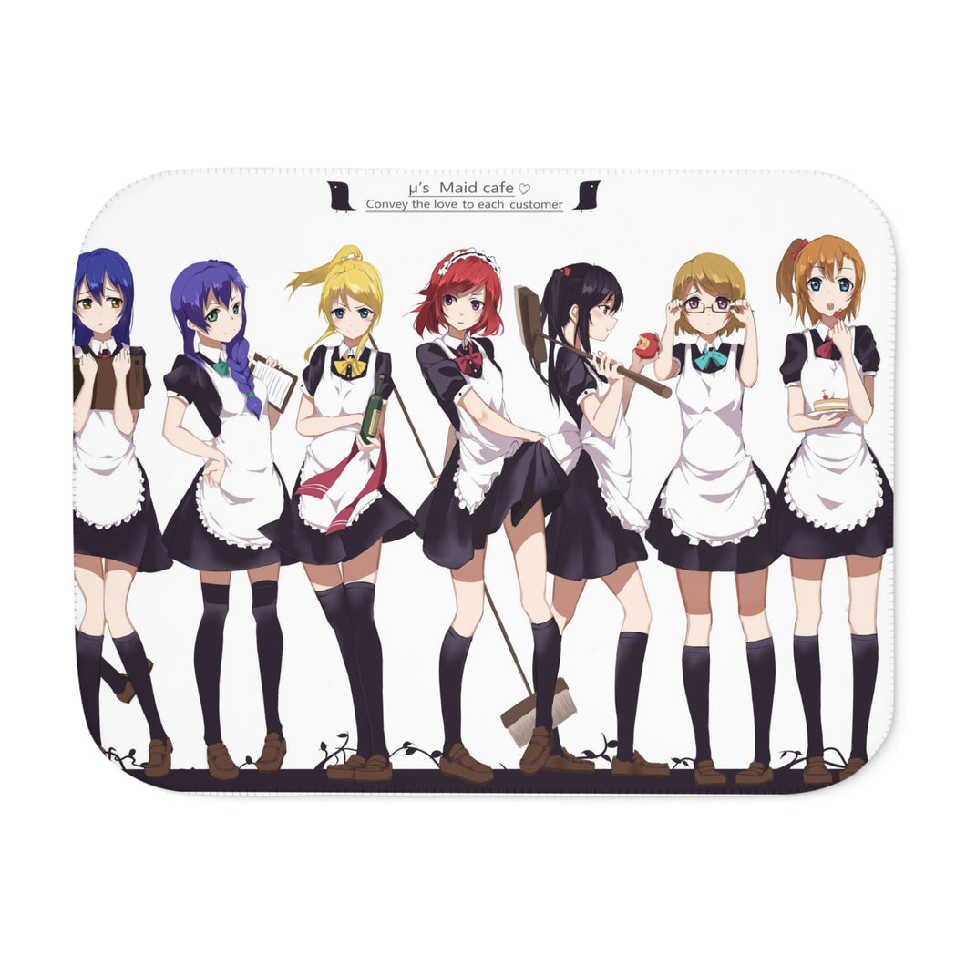 U's - maid cafe Sherpa Blanket